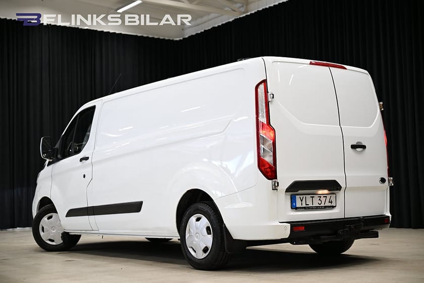 Bild 4 av Ford Transit Custom 300 130HK L2 Inredd|LED|Drag|Värmare|Kambytt|Leasbar
