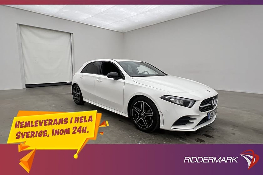 Bild 3 av Mercedes-Benz A 200 AMG Widescreen Kamera Navi Halvskinn