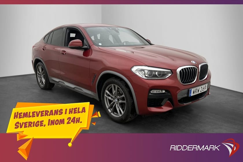 Bild 1 av BMW X4 xDrive20i 184hk M Sport Värmare Navi Kamera HiFi