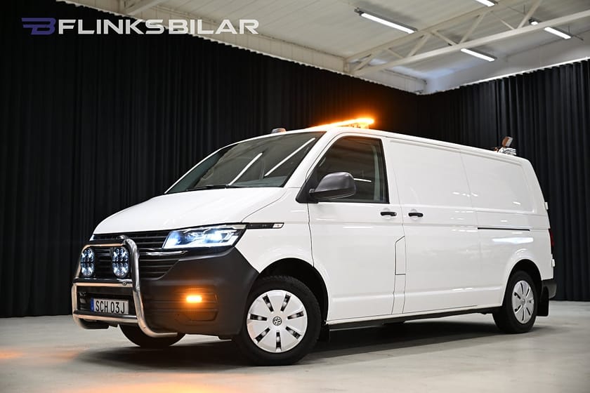 Bild 2 av Volkswagen Transporter 4Motion DSG 150HK L2|Servicebil|Inredd|Dubbeldörr|SeUtr