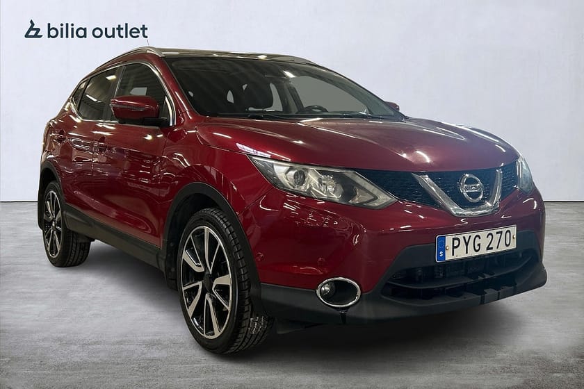 Bild 4 av Nissan Qashqai 1.6 dCi aut Tekna 130hk Panorama Drag Navi 360°k