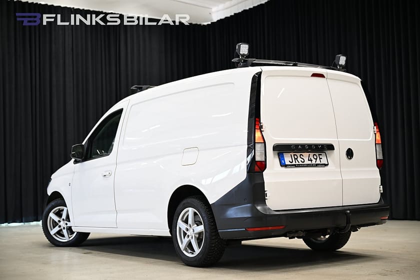 Bild 4 av Volkswagen Caddy Cargo Maxi DSG 122HK Servicebil|Inredd|Inverter|Uppvärmt-skåp|Moms
