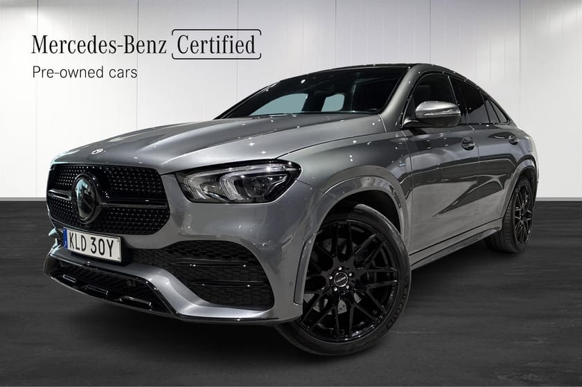Bild 1 av Mercedes-Benz GLE 350 de 4MATIC Coupé COUPE AMG line Glastak Drag
