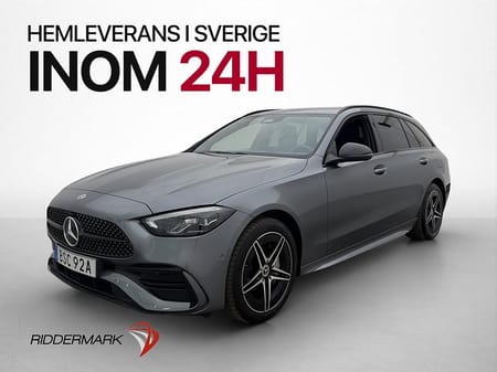 Mercedes-Benz C 300 T e C300 AMG Line 313hk Värmare Kamera Night
