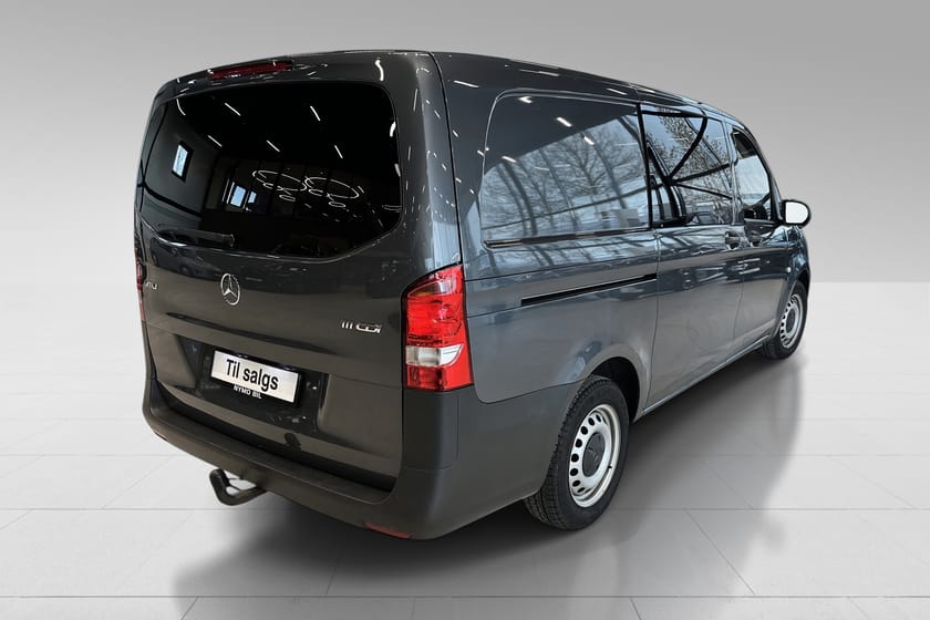 Bilde 5 av Mercedes-Benz Vito 111 CDI 2.8t LAV KM./LANG/114HK/MANUELL/3-SETER/KROK/BLUETOOTH/S+V