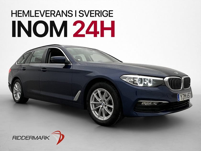 Bild 3 av BMW 520d xDrive Touring 190hk Kamera Dragkrok Navi Rattvärme