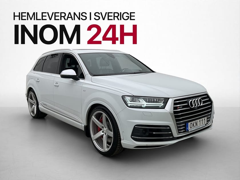 Bild 3 av Audi SQ7 4.0 TDI 435hk Pano 7-Sits Cockpit BOSE HUD Luftfj