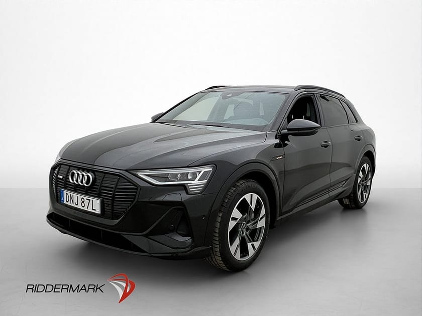 Bild 1 av Audi e-tron 55 quattro Q S-Line Luftfjädr Dragkrok Kamera Elstolar