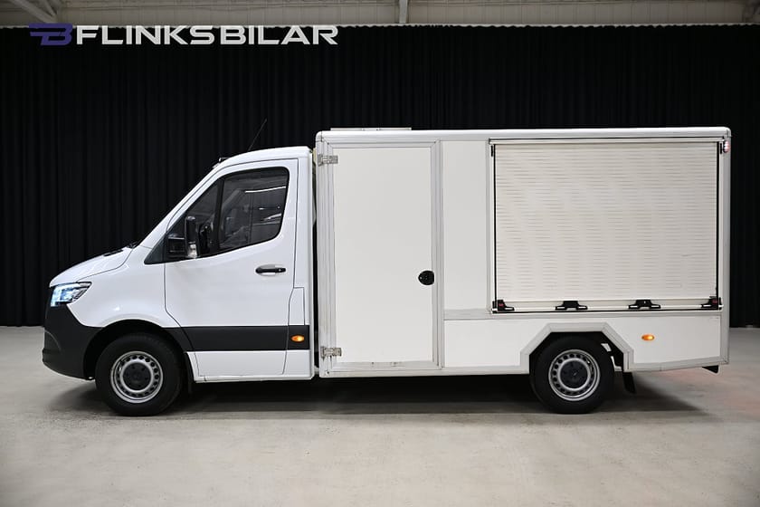 Bild 2 av Mercedes-Benz Sprinter 316 CDI Chassi Servicebil|Påbyggnad|V-Inredd|Solceller|Moms|SeUtr!