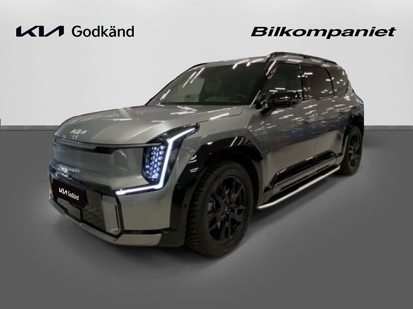 Bild 1 av Kia EV9 AWD 99,8kWh 385hk GT-Line V+S-Hjul Drag Godkänd