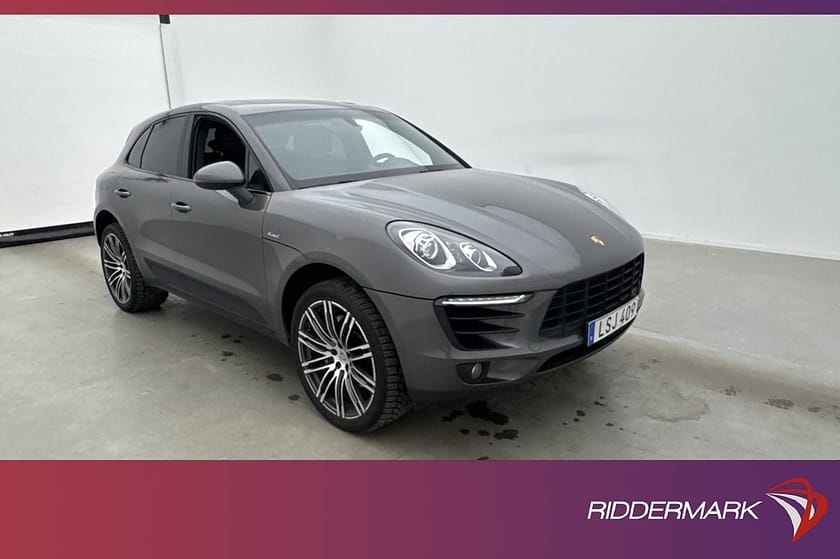 Bild 1 av Porsche Macan S Diesel 258hk Sport Chrono Pano Navi Kamera Drag