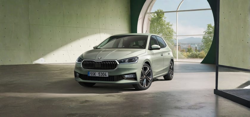 Kampanj Škoda Fabia bakgrundsbild