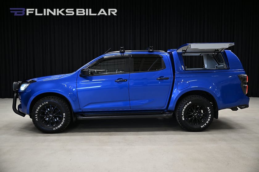 Bild 2 av Isuzu D-Max Crew Cab 163HK Automat|Kåpa|Drag|Värmare|EnÄgare|Leasbar|SeUtr!