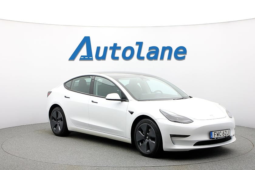 Bild 1 av Tesla Model 3 Long Range AWD AWD, Panorama, Batteritestad, MOMS 440hk