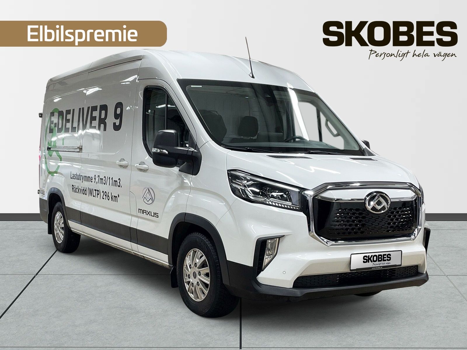 Maxus V90 e-Deliv L3H3 13m3 88,55 TECH+ Skåp