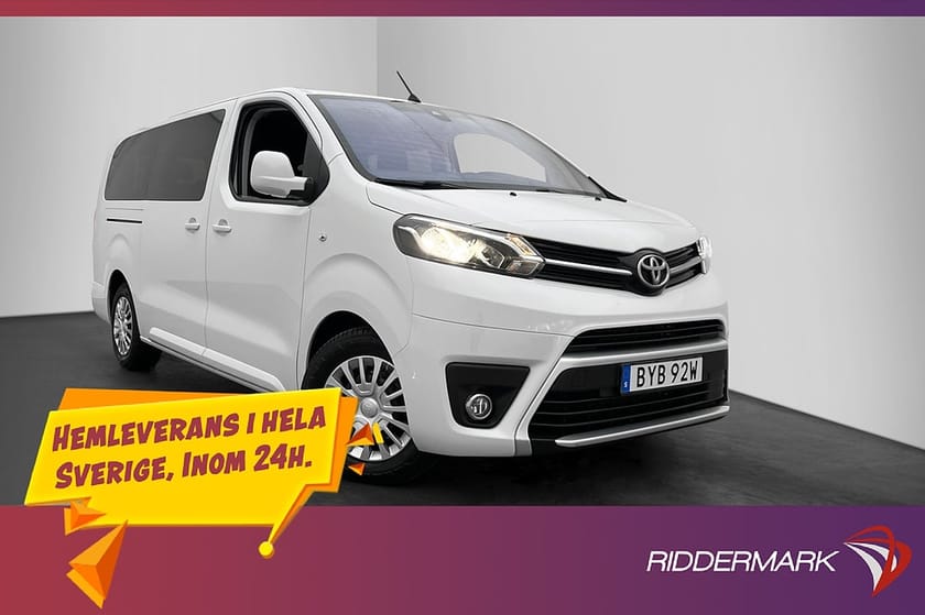 Bild 1 av Toyota Proace Verso Extra Lång 2.0D PDC 9-Sits CARPLAY Moms