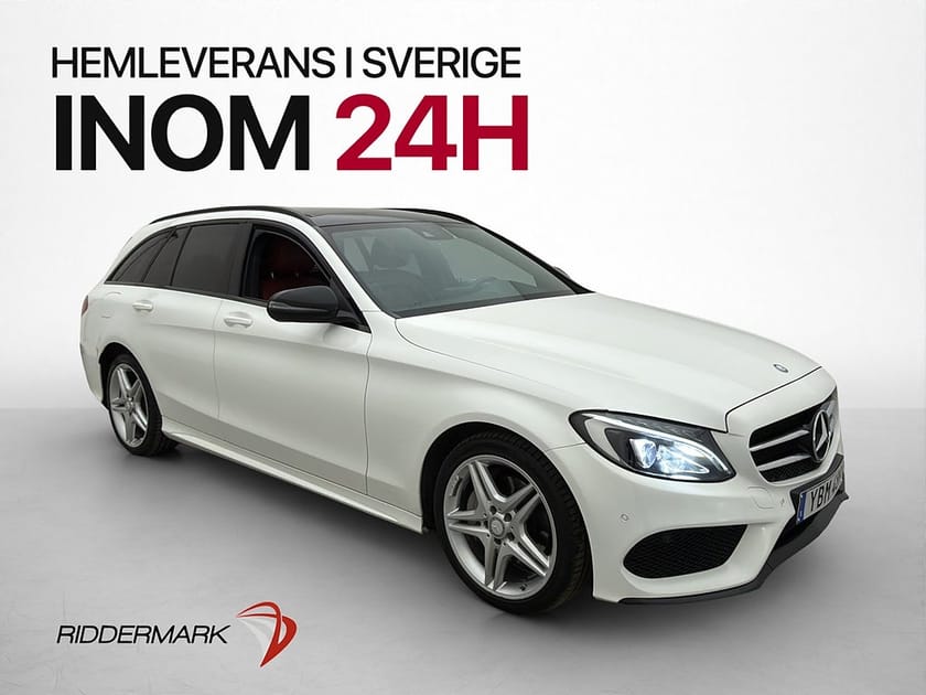 Bild 3 av Mercedes-Benz C 220 T d 4MATIC C220 170hk 4M AMG Line Pano Skinn Drag
