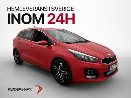 Kia cee'd_sw 1.6 136hk GT-Line Kamera Värmare Farthållare Drag