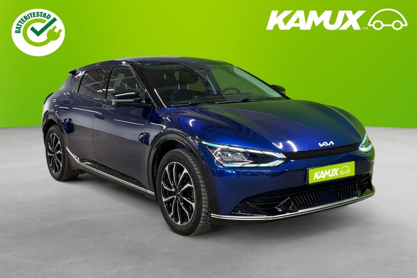 Bild 1 av Kia EV6 77.4 kWh AWD Navi 360° Drag Kia-Godkänd 325hk