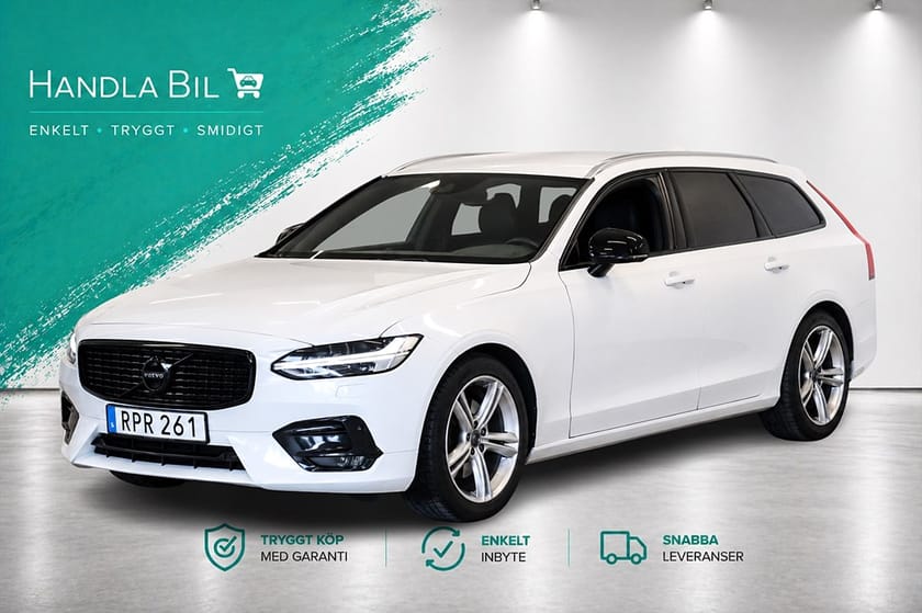 Bild 1 av Volvo V90 D4 AWD Geartronic, 190hk, 2017