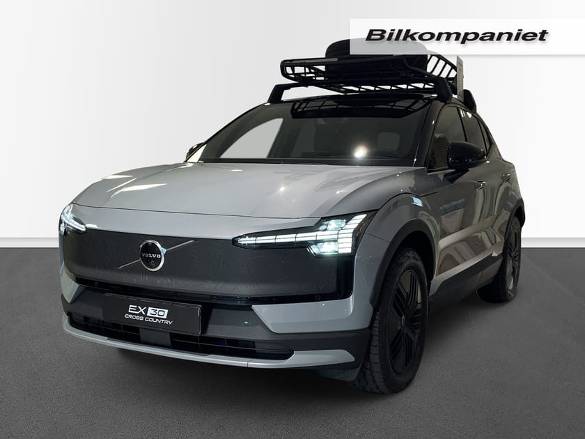 Bild 1 av Volvo EX30 Cross Country Twin Motor Performance /Dragkrok/All-Terrain hjul/H&K/Lastkorg/Stänkskydd F/B