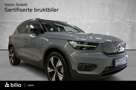 Volvo XC40 P8 AWD Recharge Plus I 4x4 I Hengerfeste I Tonede ruter I 415km