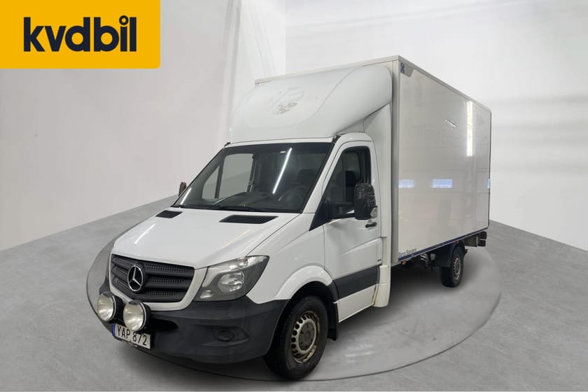 Bild 1 av Mercedes-Benz Sprinter 319 BlueTEC Chassi Cab CDI Volymskåp (190hk) Bakgavellyft