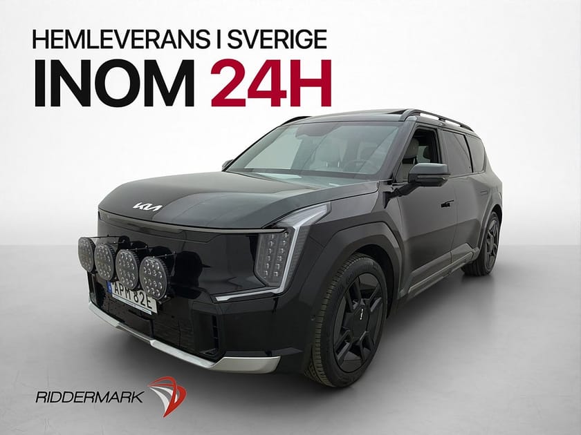 Bild 1 av Kia EV9 AWD GT-Line 6 Sits Pano Head Up Meridian Drag 360°