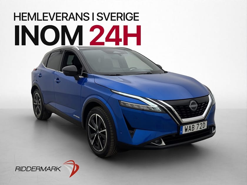 Bild 1 av Nissan Qashqai e-POWER Tekna Panorama 360° BOSE HuD Drag