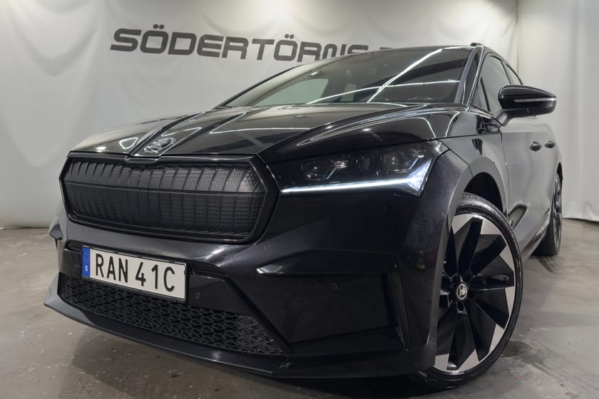 Bild 2 av Škoda Enyaq iV 80x SPORTLINE VPUMP 12 MÅN GARANTI VINTERDÄCK MOMSBIL