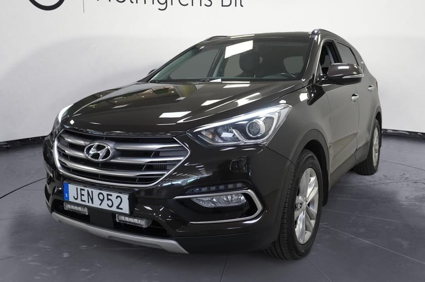 Bild 1 av Hyundai Santa Fe 2.2 CRDi 4WD Premium Drag Läder Navigation