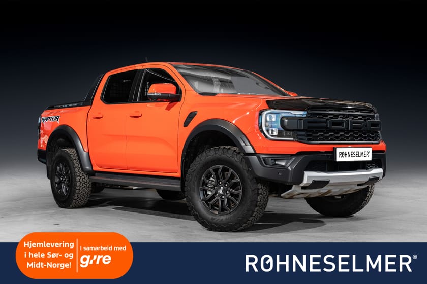 Bilde 1 av Ford Ranger Raptor Raptor/B&O/El.deksel/360/Pen!