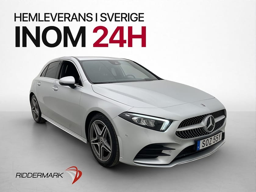 Bild 3 av Mercedes-Benz A 200 A200 AMG Line Widescreen Kamera Navi Halvskinn