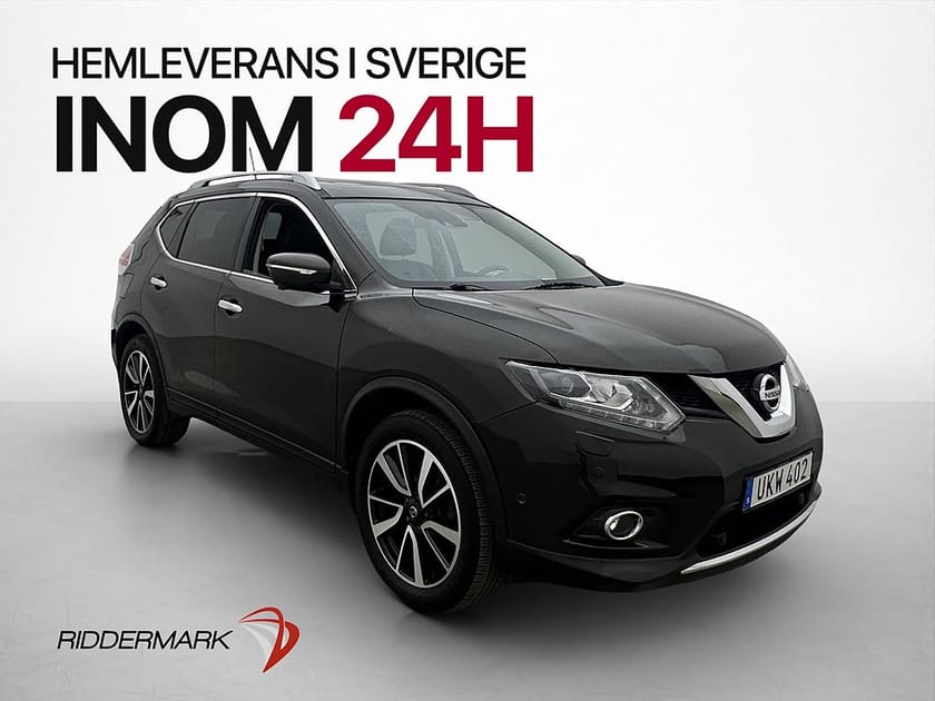 Bild 3 av Nissan X-Trail 7 Seats 1.6 130hk Tekna 7-Sits Pano 360° Navi Skinn
