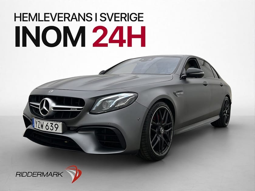 Bild 3 av Mercedes-Benz AMG E 63 S 4MATIC+ E63 612hk Pano Burm HuD Navi