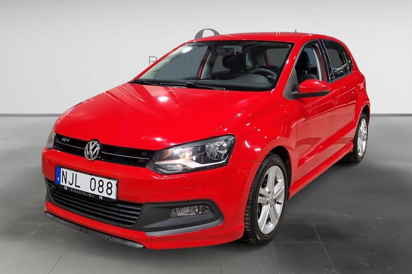 Bild 1 av Volkswagen Polo 1.2 TSI 90 HK R-LINE PDC 7600MIL 536KR/ÅR 0.44L/MIL 16"