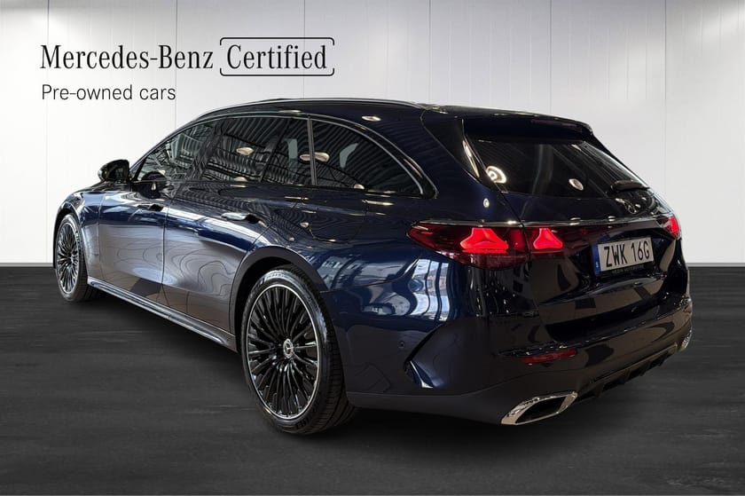 Bild 3 av Mercedes-Benz E 300 d e 4MATIC T 300de AMG Premium / Burmester / Tjänstebil lev 29/5