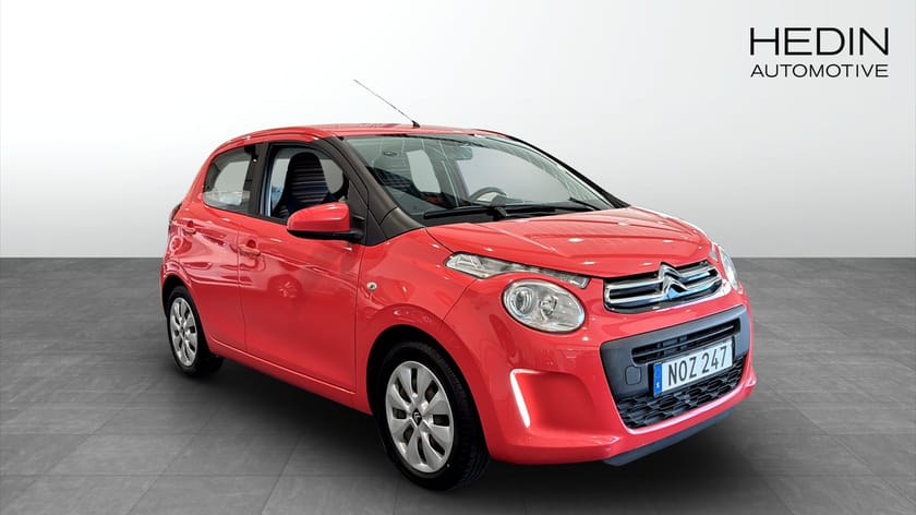 Bild 3 av Citroën C1 VTI 1,2 FEEL 82 HK RED SUNSET
