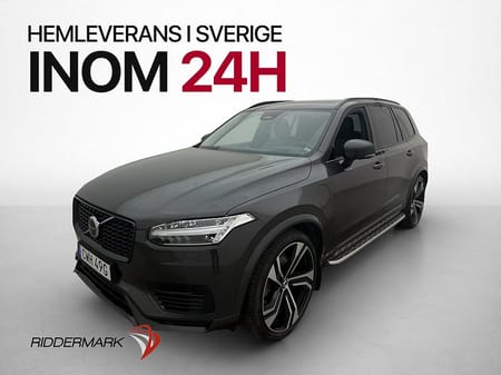 Volvo XC90 Recharge T8 AWD Ultimate Dark B&W 7-Sits HuD Pano