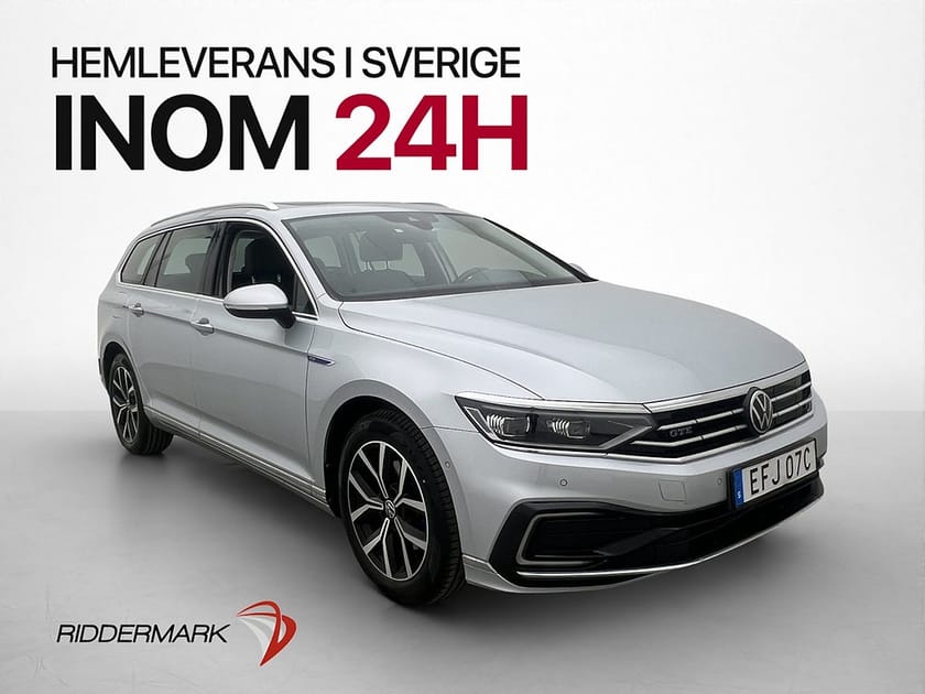 Bild 1 av Volkswagen Passat Sportscombi GTE 1.4 TSI 218hk Pano Värm Dragkrok MOMS