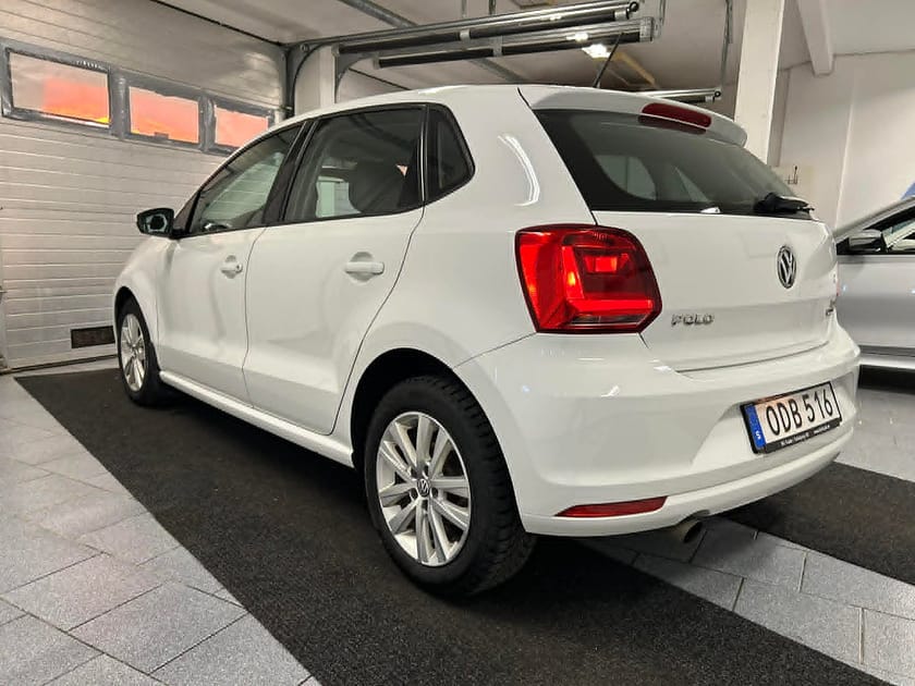 Bild 4 av Volkswagen Polo 5-dörrar 1.2 TSI 90 hk BMT Base Euro 6 Välservad