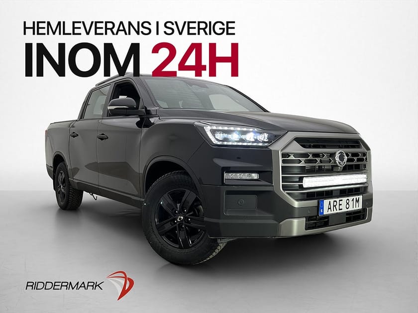 Bild 1 av KGM Musso Grand musso-grand 2.2 4WD Cockpit Värm Drag CarPlay B-Kam Moms