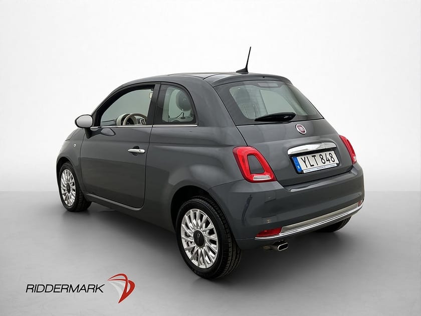 Bild 5 av Fiat 500 Lounge 69hk Taklucka Bluetooth Skinn/Tygklädsel