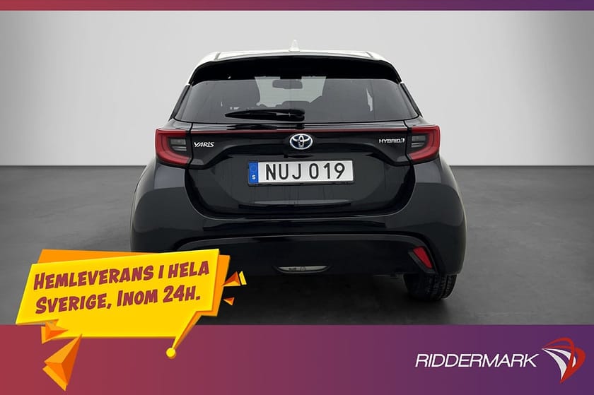 Bild 5 av Toyota Yaris Hybrid CVT Style M&K-Värmare Kamera JBL CarPlay