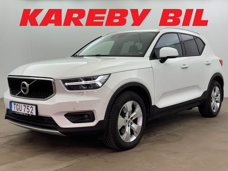 Volvo XC40 D4 AWD 190hk Momentum Intro Edit B-kamera Drag Skinn