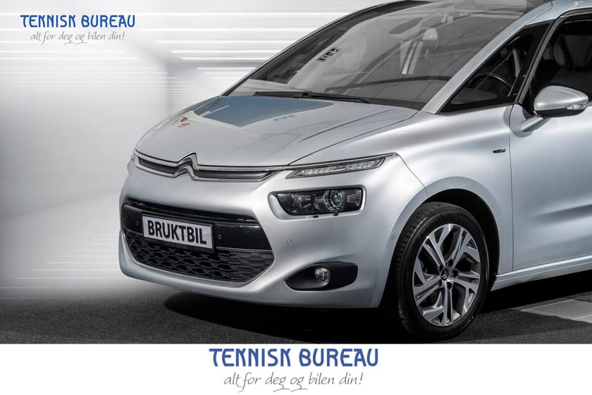 Bilde 2 av Citroën C4 Picasso 1.6 HDi 120HK Automat, Skinn.int, panoramatak, Cruise.