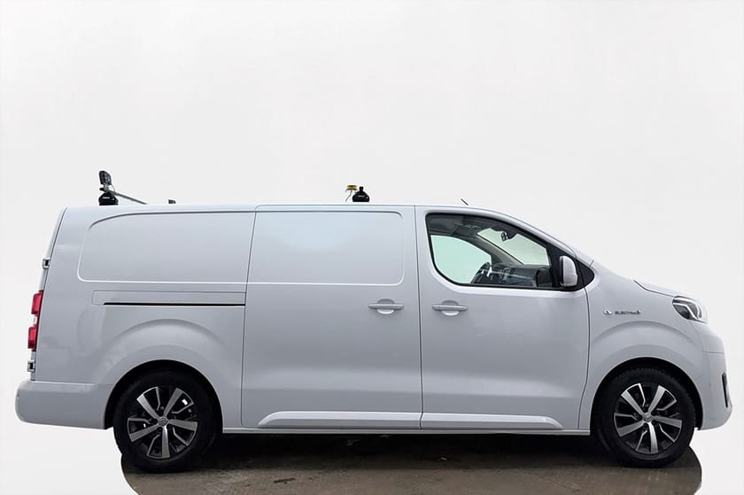 Bild 5 av Toyota Proace Electric 75 kWh Drag 2xSidodörr Inredd Navi Kamera 3-sits CCS