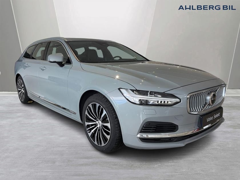 Bild 1 av Volvo V90 Recharge T6 Core Edition II, Parkeringskamera Bak, Baklucka Elmanövrerad, Google Maps, Apple CarPlay