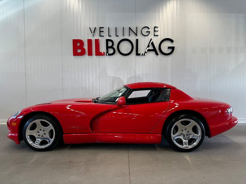 Bild 1 av Dodge Viper RT/10 8.0 V10 Manuell 456hk *Hardtop / Soft top*
