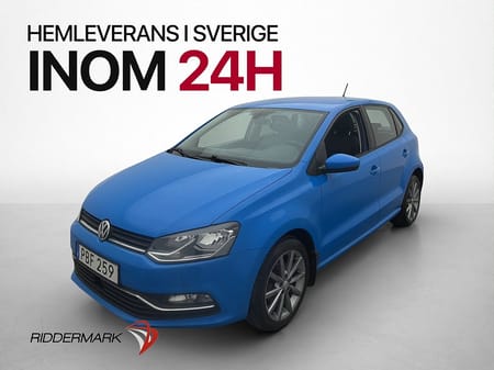Volkswagen Polo 1.2 TSI Nyservad Få brukare Isofix Låg skatt